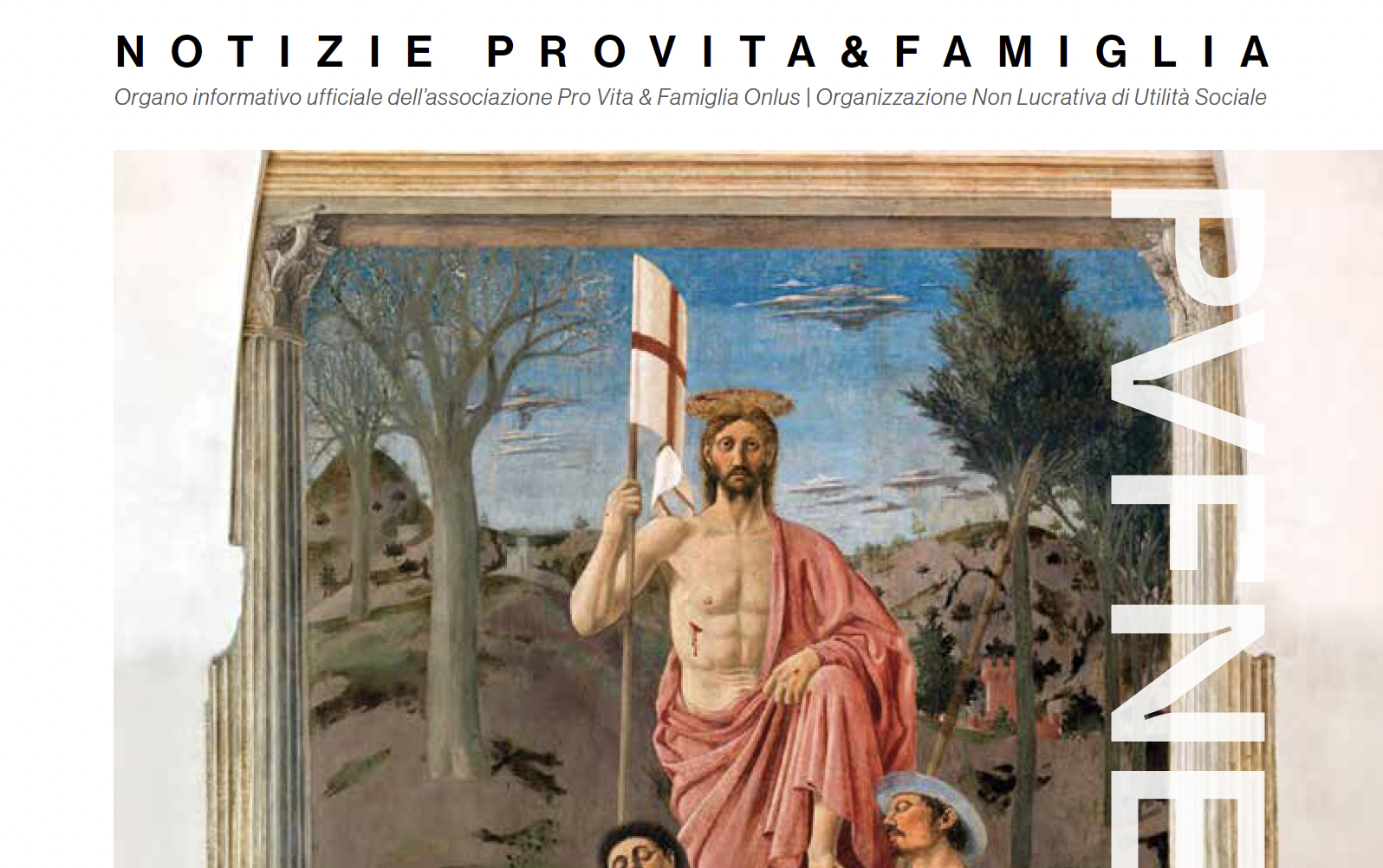 Copertina PVFNews-150_Piero della Francesca _risorto